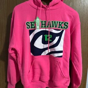 Seahawks Pink Hoodie